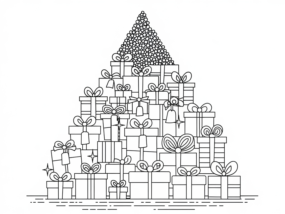 Stack Up the Holiday Cheer with Gift Tower
