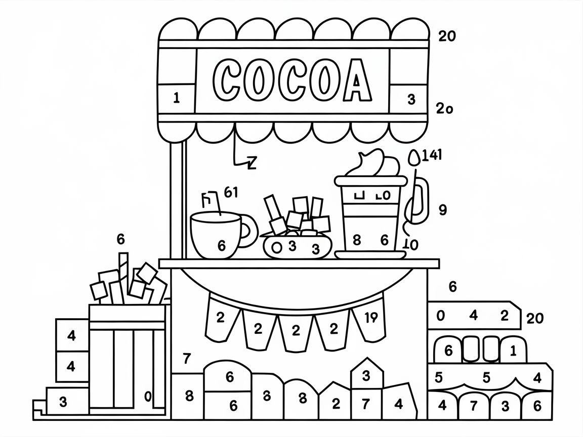 Sip the Fun with This Cozy Cocoa Stand