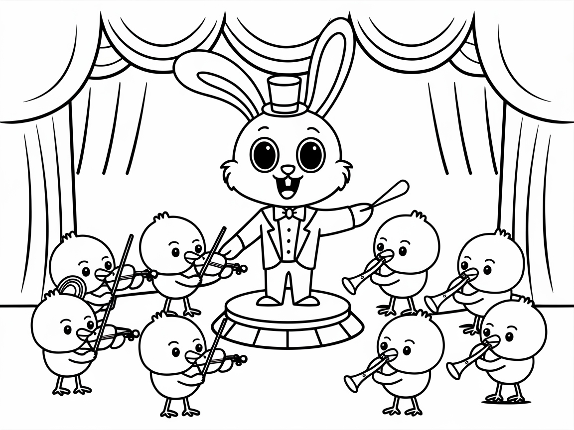 Conduct a Symphony with This Musical Bunny Maestro