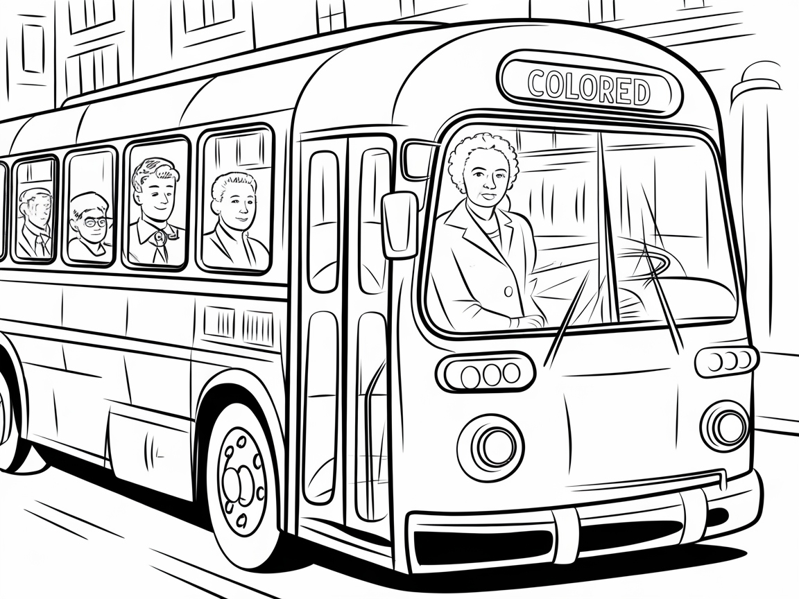 Explore History with This Iconic Bus Scene