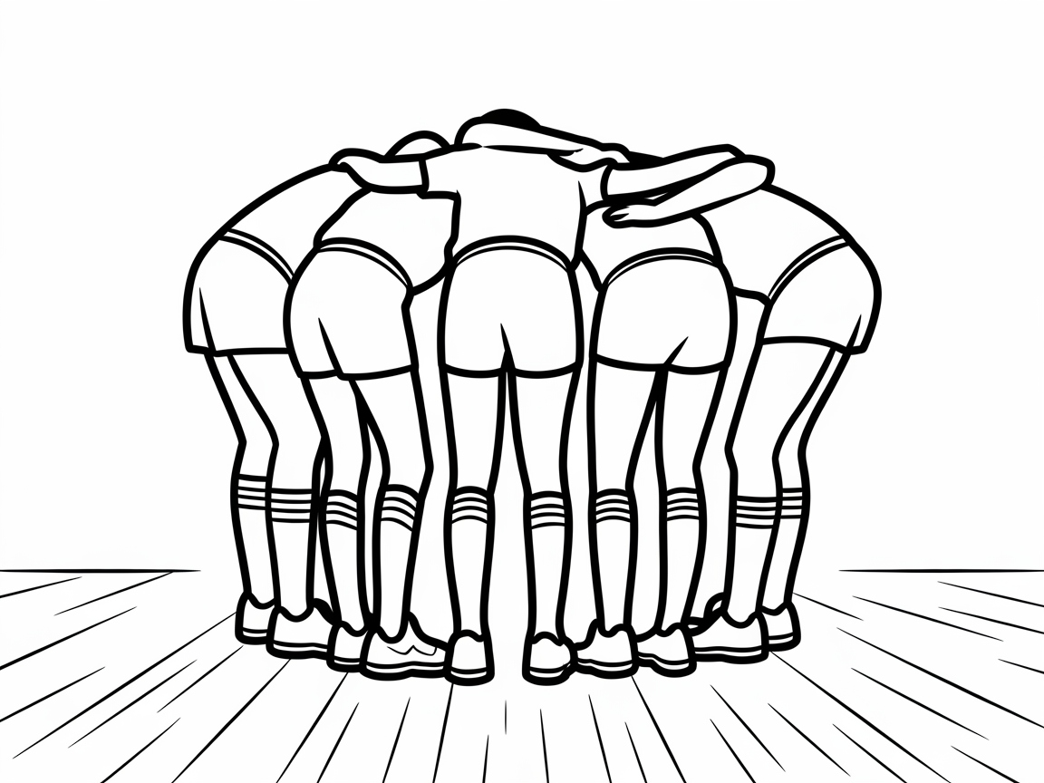 Celebrate Unity with This Inclusive Team Huddle