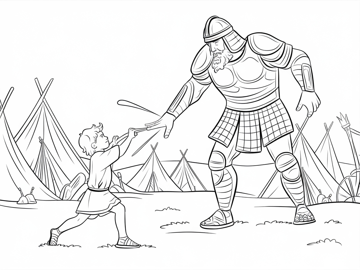 Experience the Legendary Battle of David and Goliath