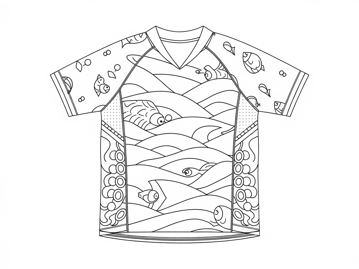 Dive Into Creativity With This Ocean-Themed Jersey