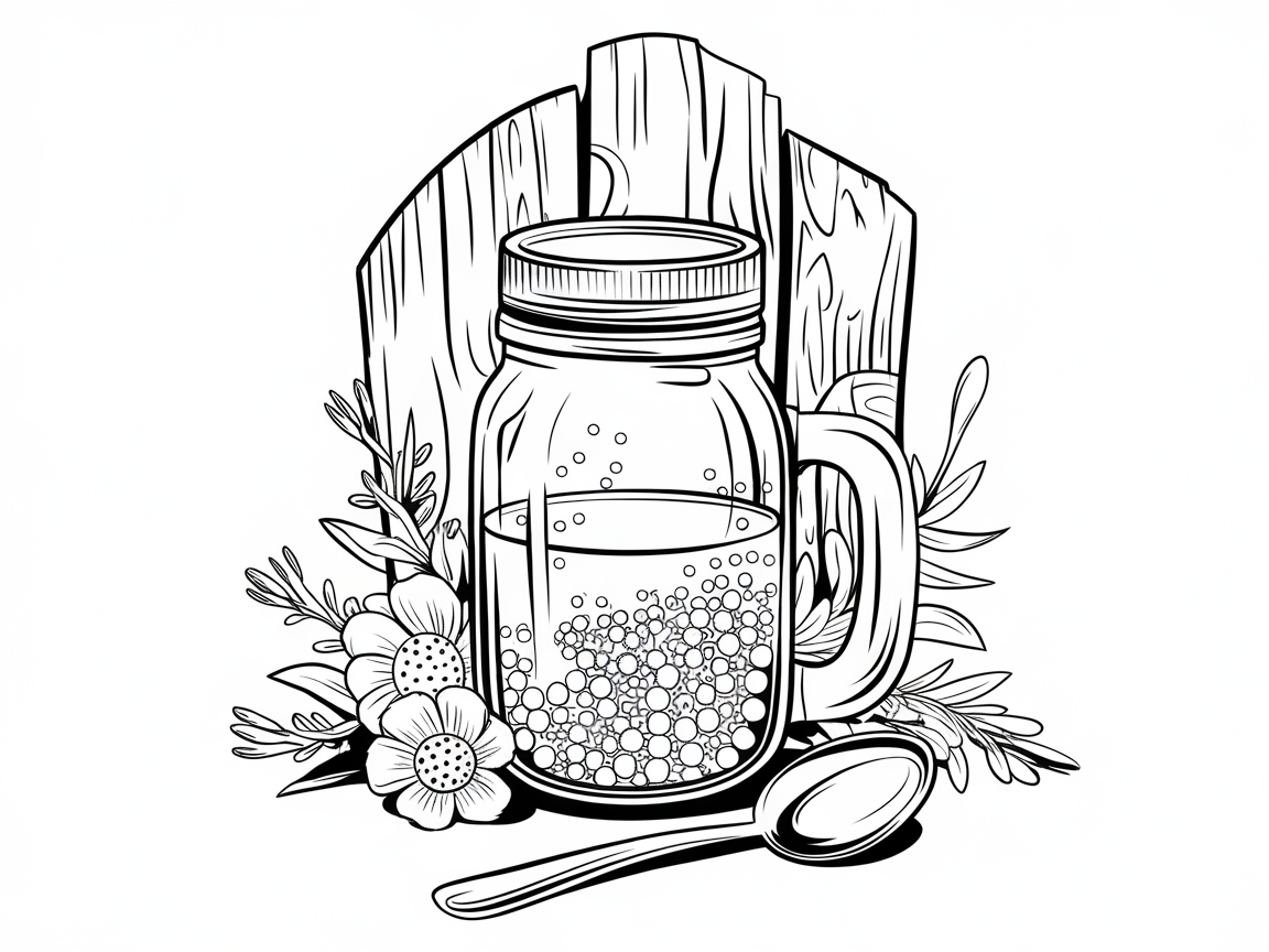 Rustic Charm with This Mason Jar Boba Page
