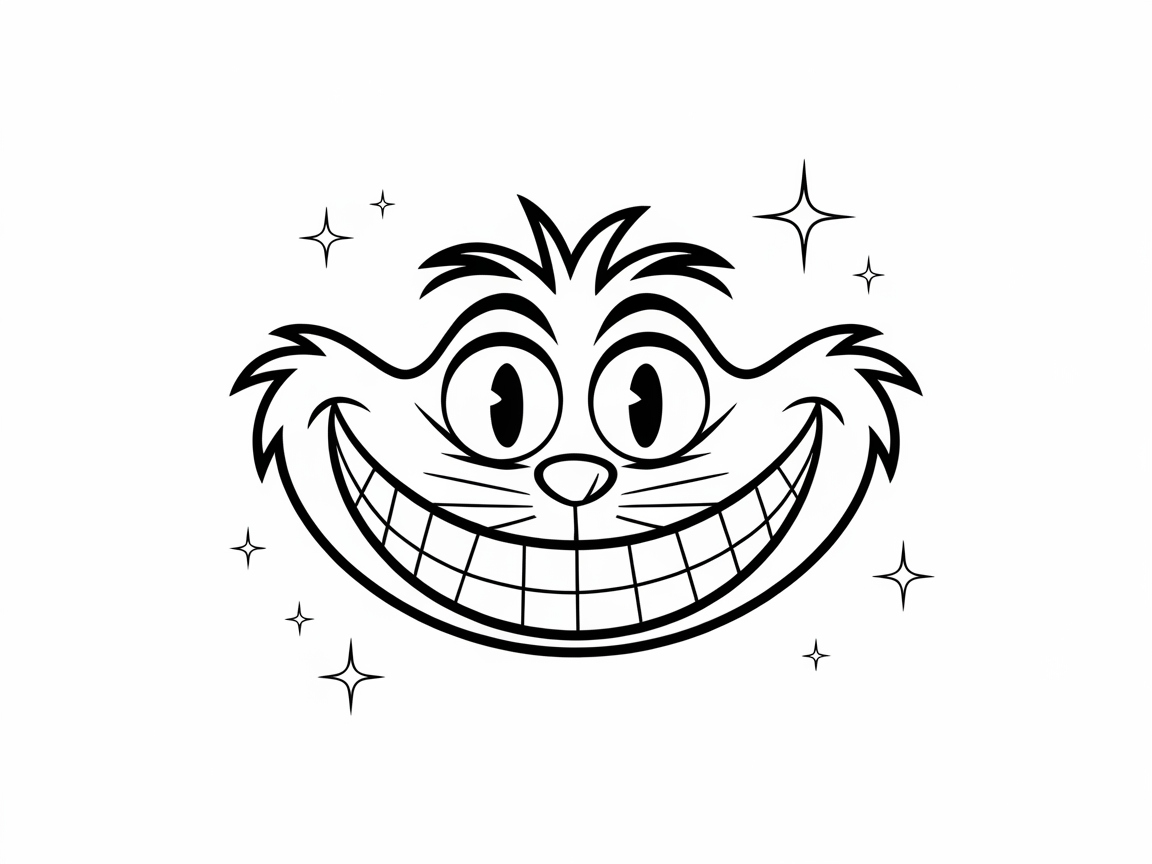 Smiling Cheshire Cat