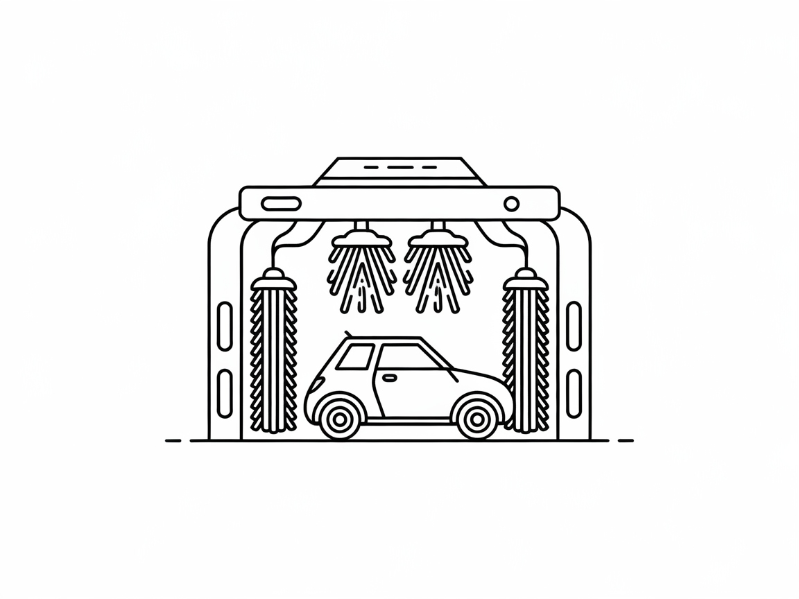 Scrub Up Some Fun with This Car Wash Scene
