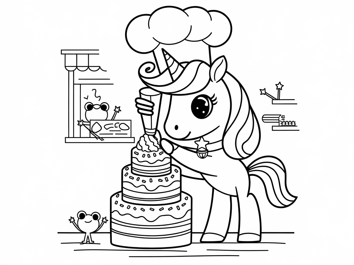 Unicorn Delight: Get Creative with This Magical Baker
