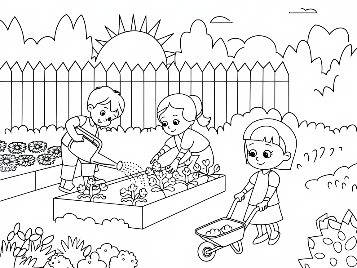 Get Creative in the Garden with These Young Gardeners