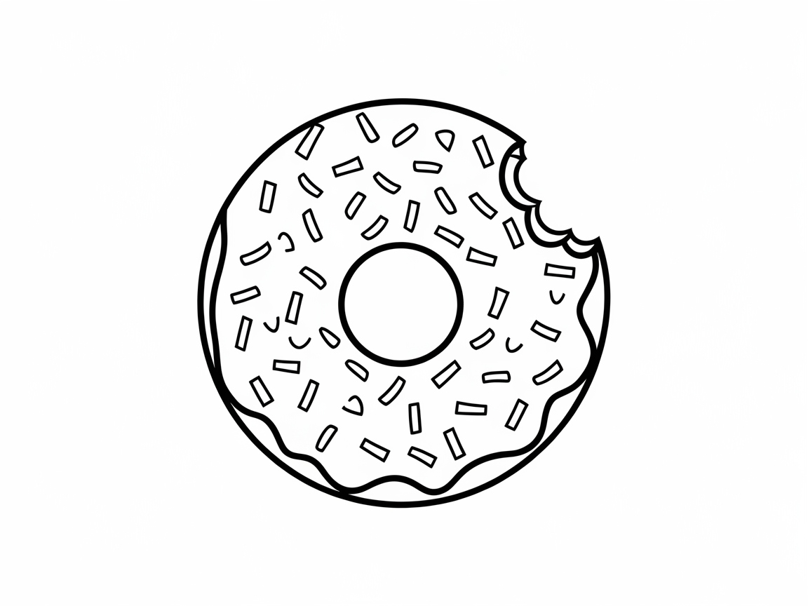 Add Sweet Colors to This Delicious Donut