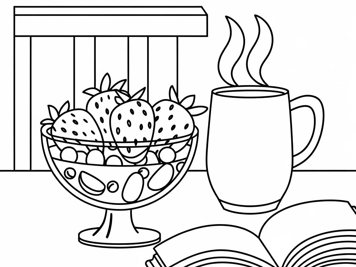 Relax with This Cozy Breakfast Scene