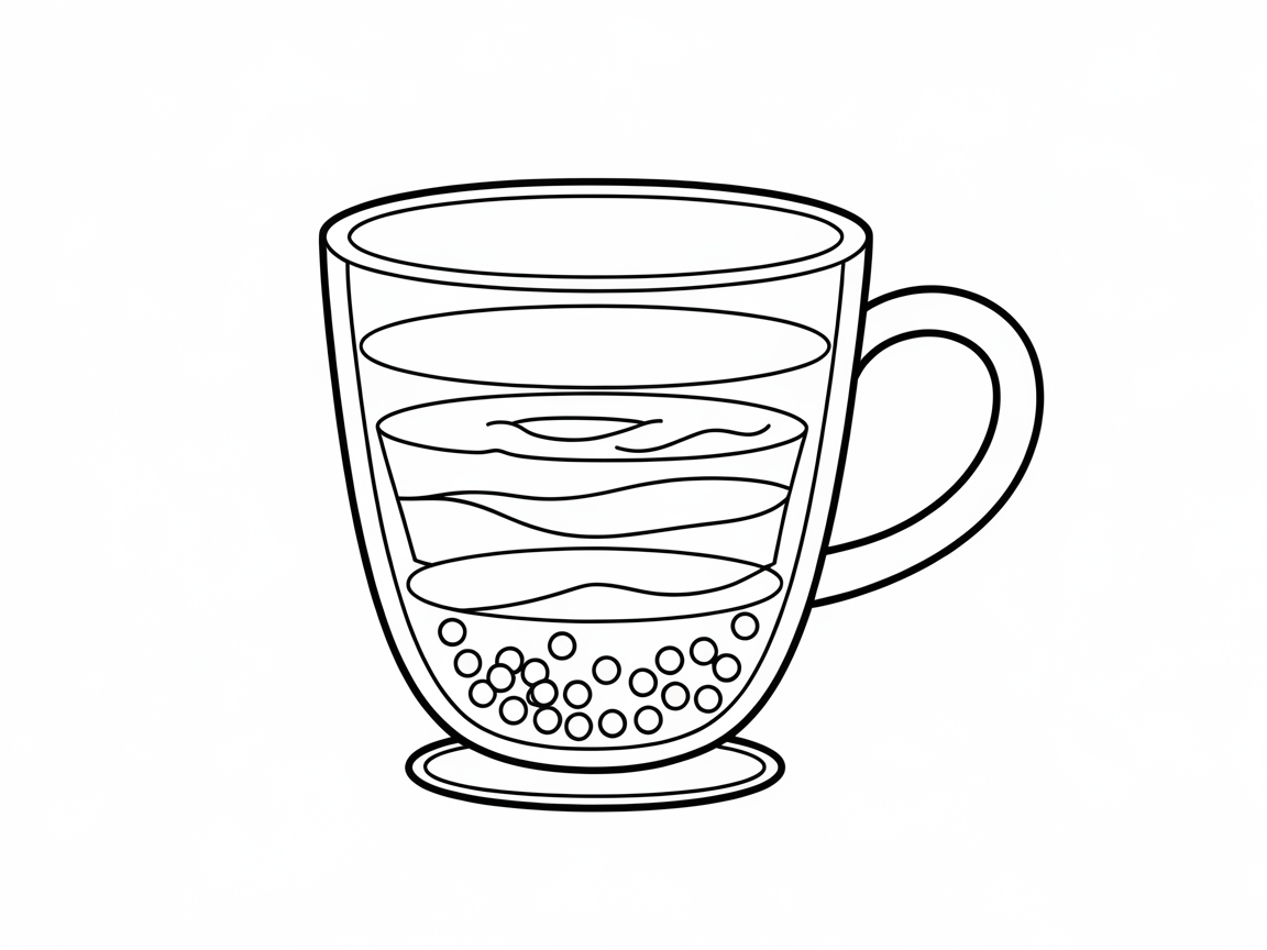 Savor the Simplicity of This Boba Tea Mug
