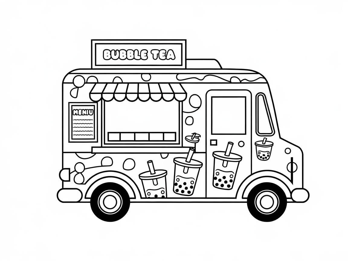 Roll Into Fun with This Boba Tea Truck