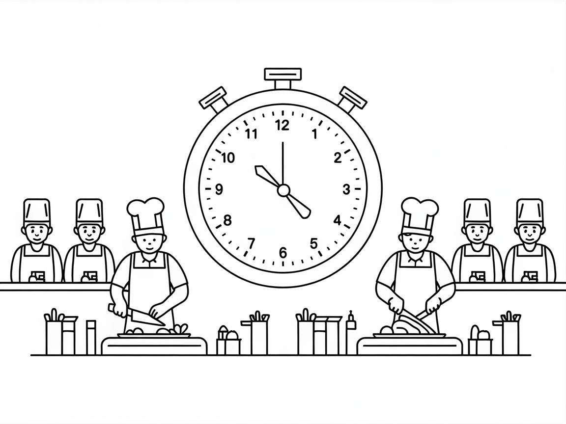 Race Against Time with This Exciting Cooking Challenge Page