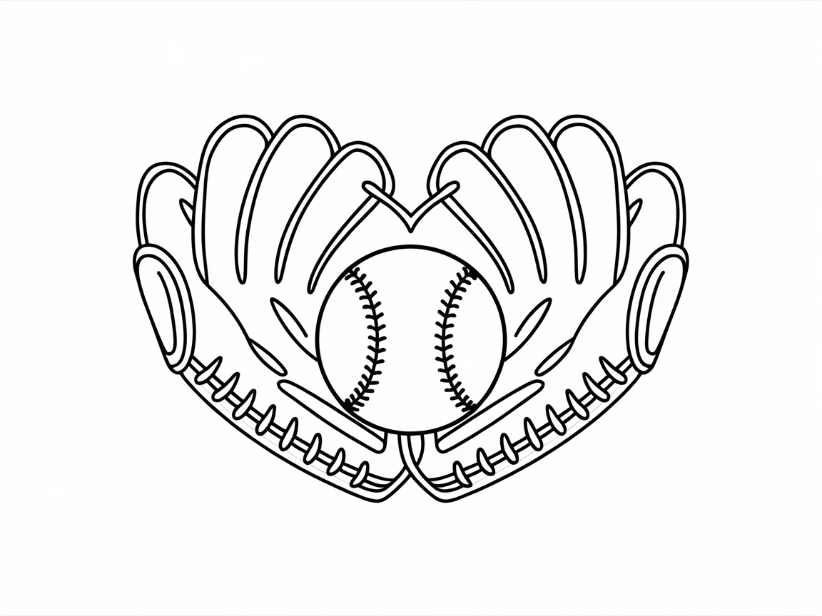 Double the Fun with This Twin Baseball Glove Scene