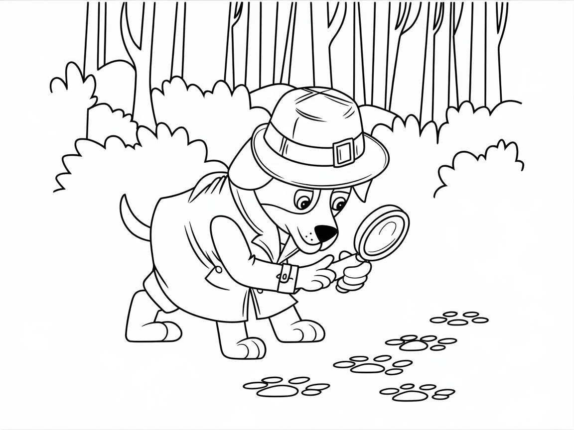 Detective Border Collie