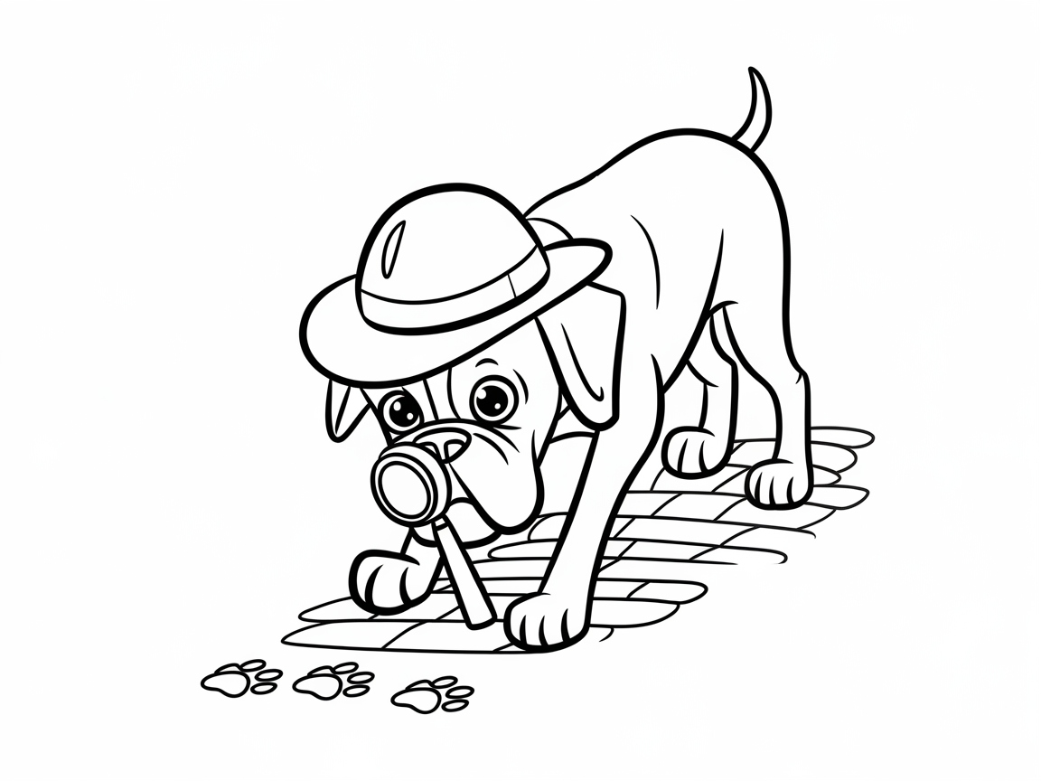 Detective Boxer on the Case