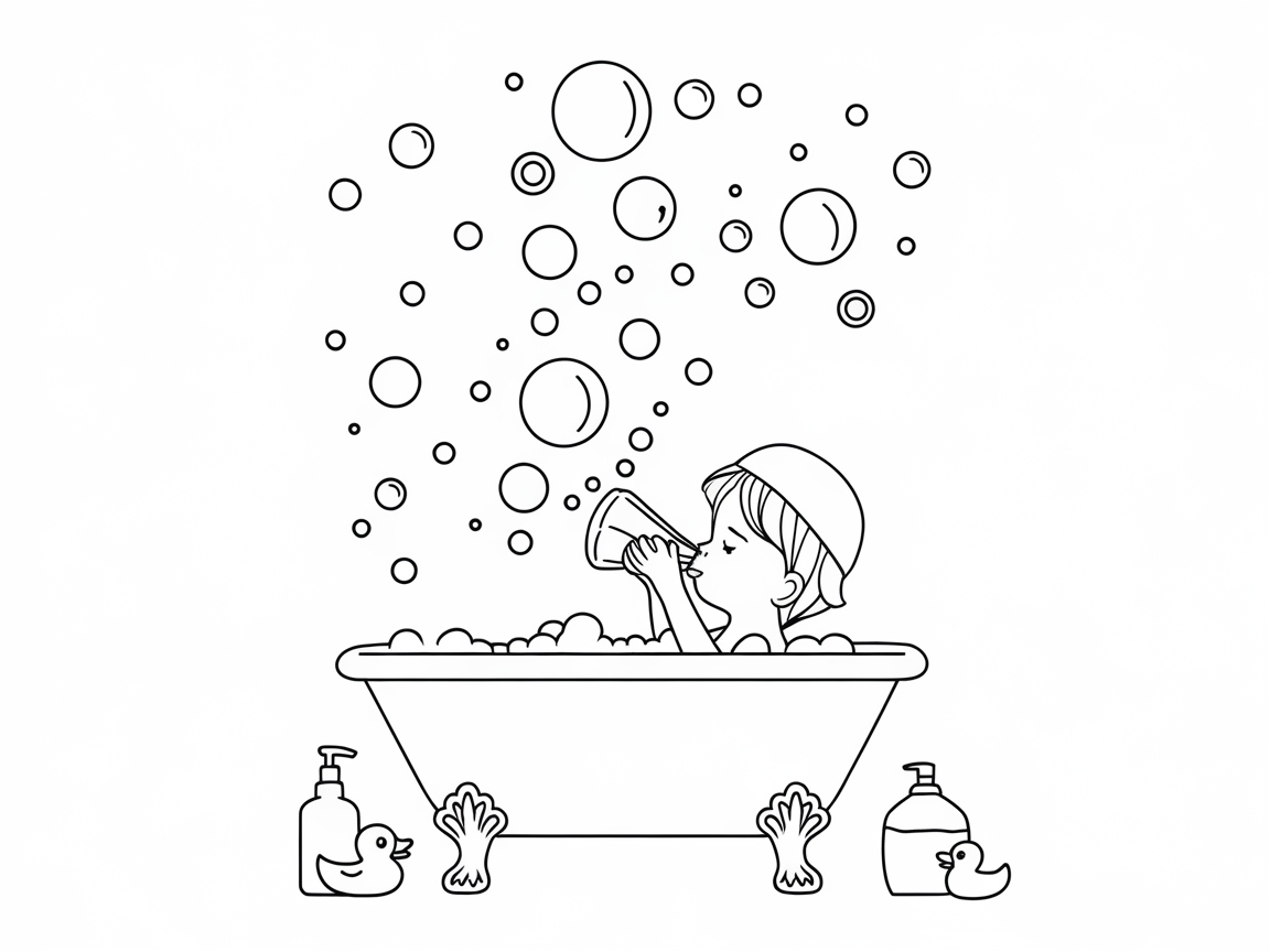 Splash into Fun with This Bubble Bath Adventure