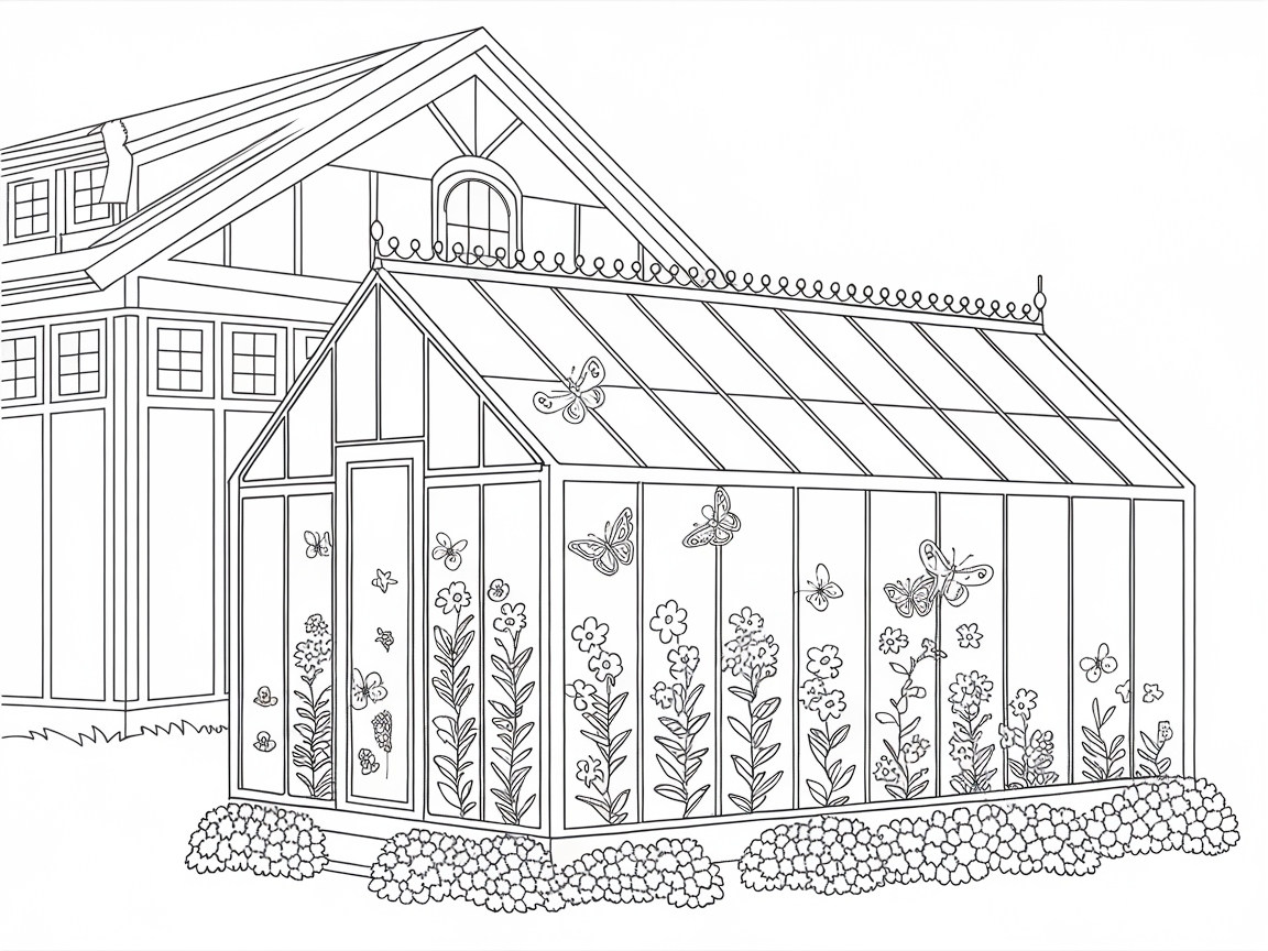 Bring This Elegant Greenhouse to Life