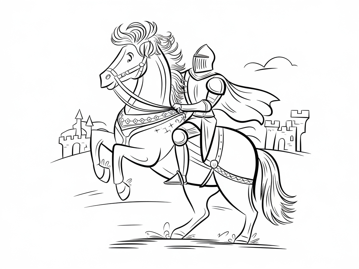Knightly Conquest: Gallant Horse and Rider Adventure