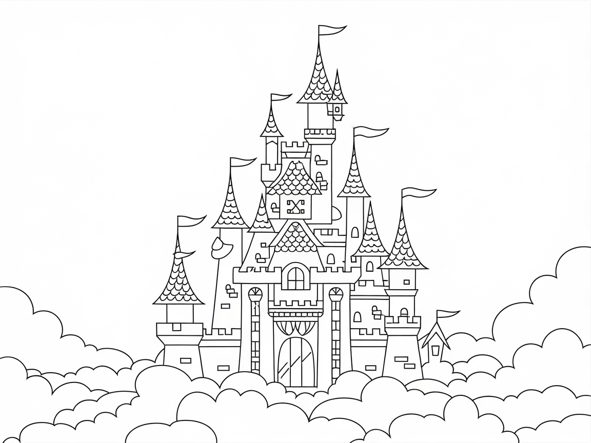 Create a Fairytale Kingdom Among the Clouds!
