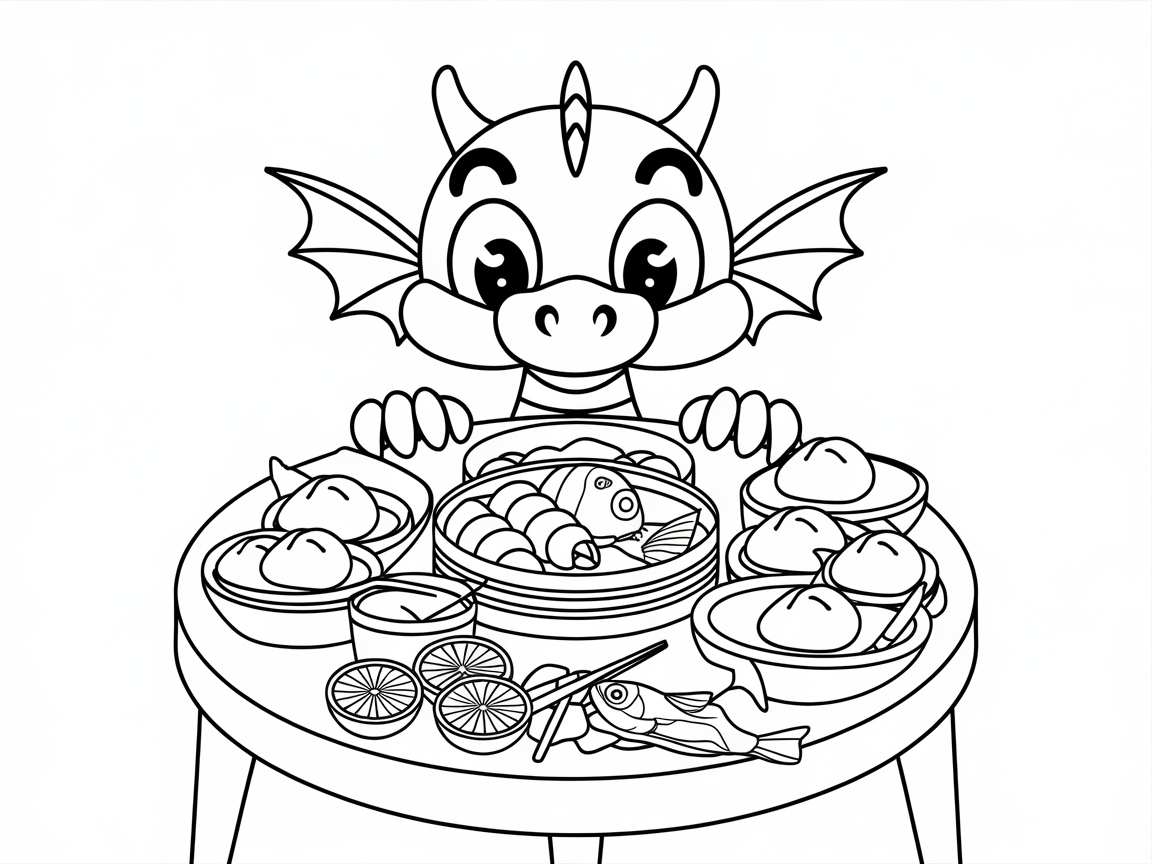Feast Your Eyes on This Delightful Dragon Dinner