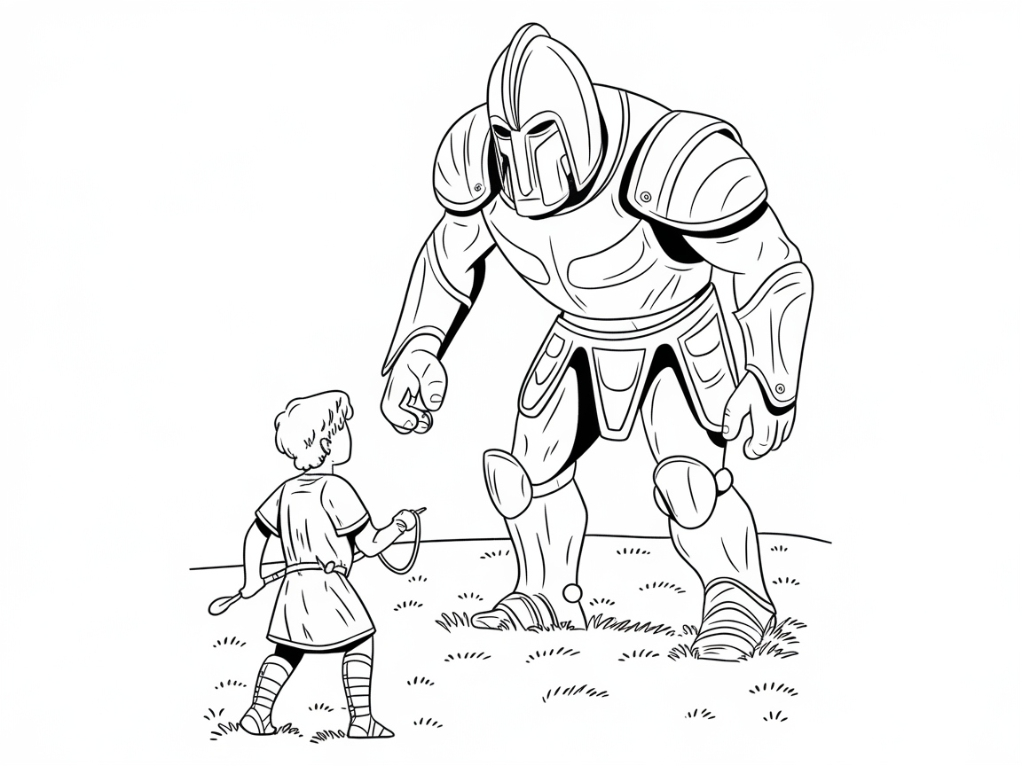 Epic David and Goliath Showdown