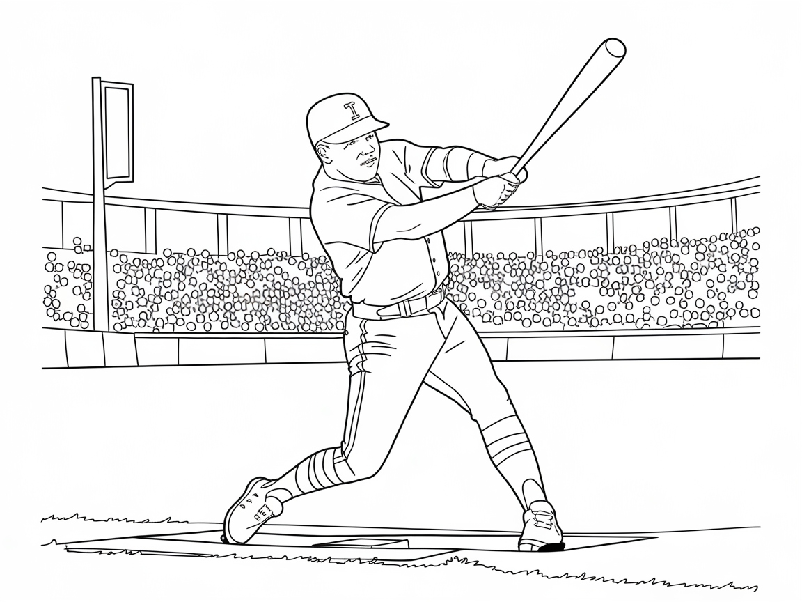 Step Up to the Plate with This Baseball Scene