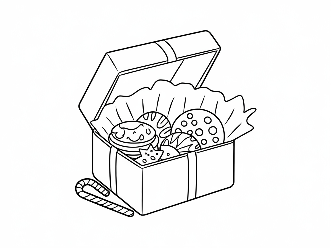 Unwrap the Sweetness in This Cookie Gift Box Scene