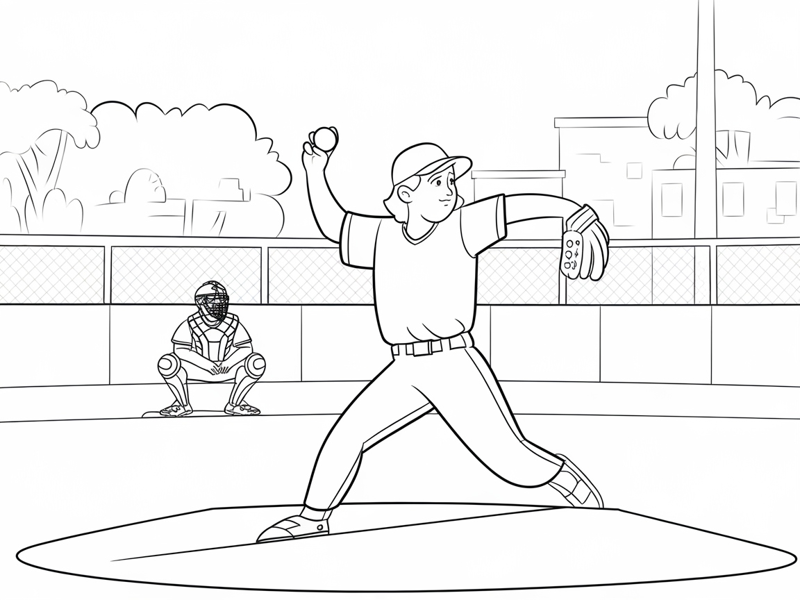 Strike a Pose with This Exciting Pitcher