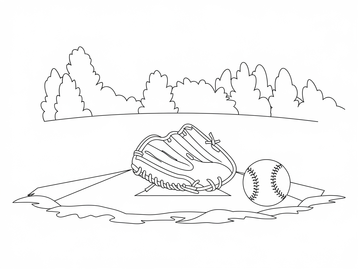 Relax on the Pitch with This Baseball Gear Scene
