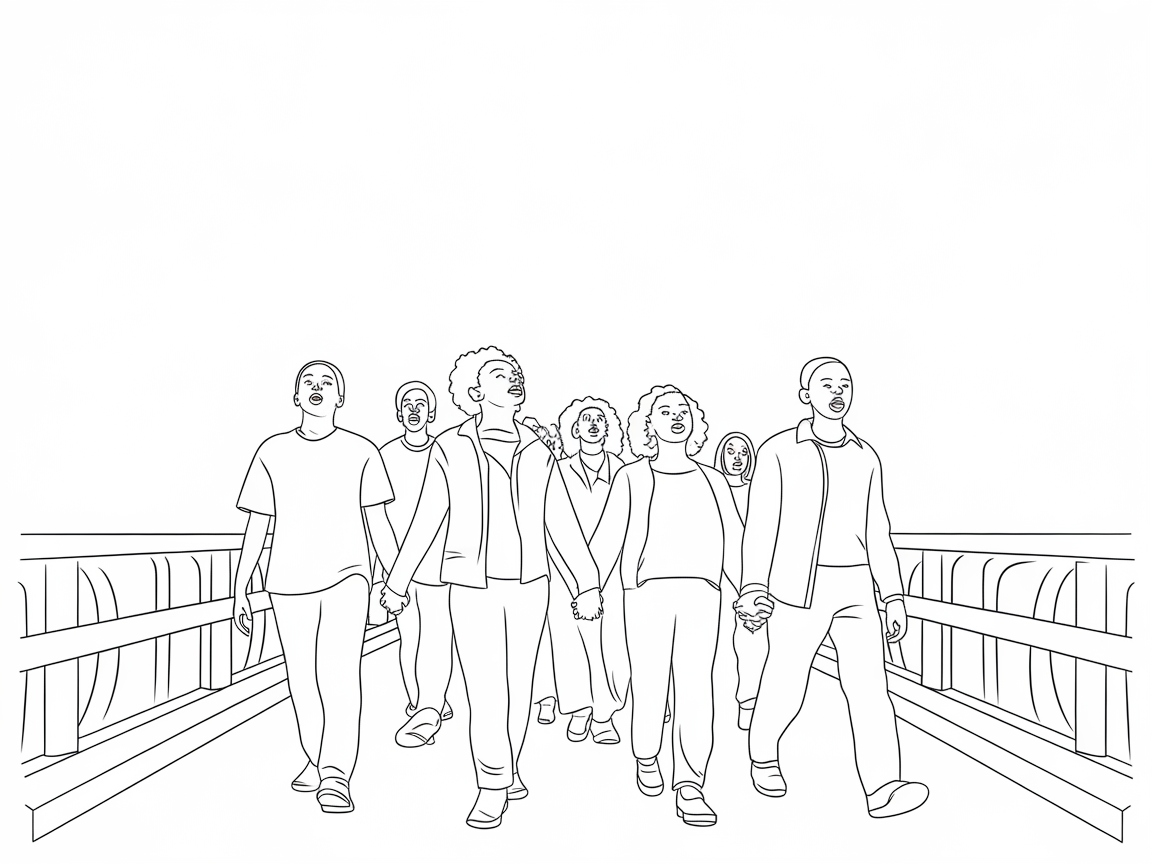 March for Justice with This Iconic Bridge Scene