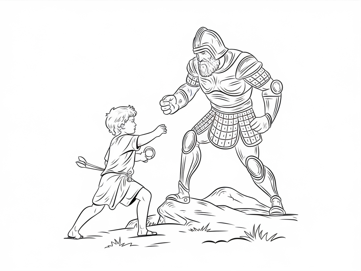 Face the Giant with David and Goliath