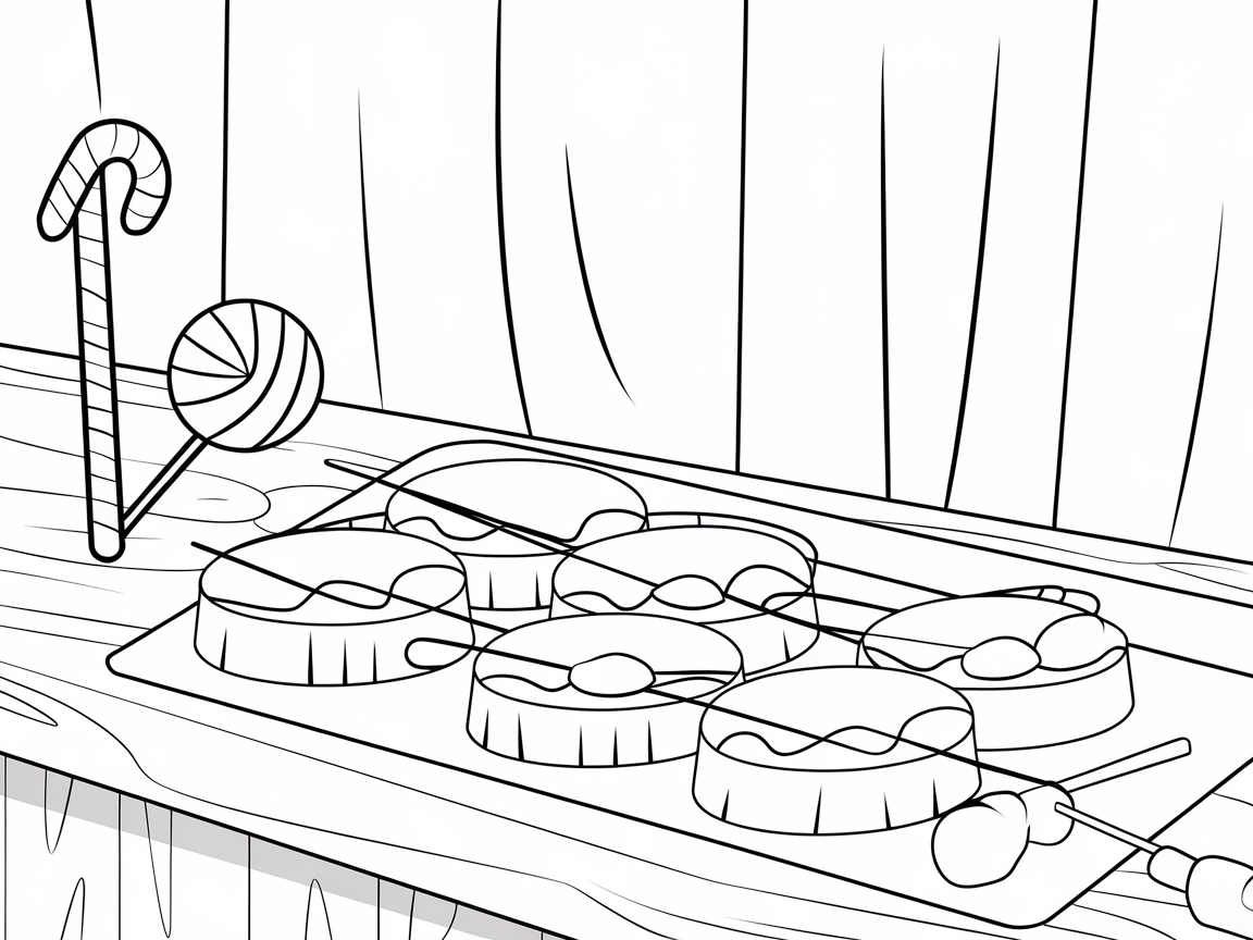 Sweeten Your Day with This Candy Counter Scene