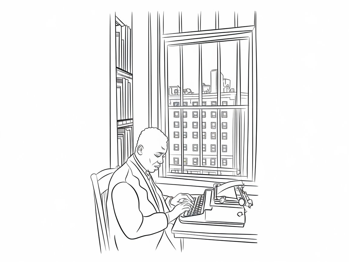 Typewriter Tales: A Historic Writing Scene