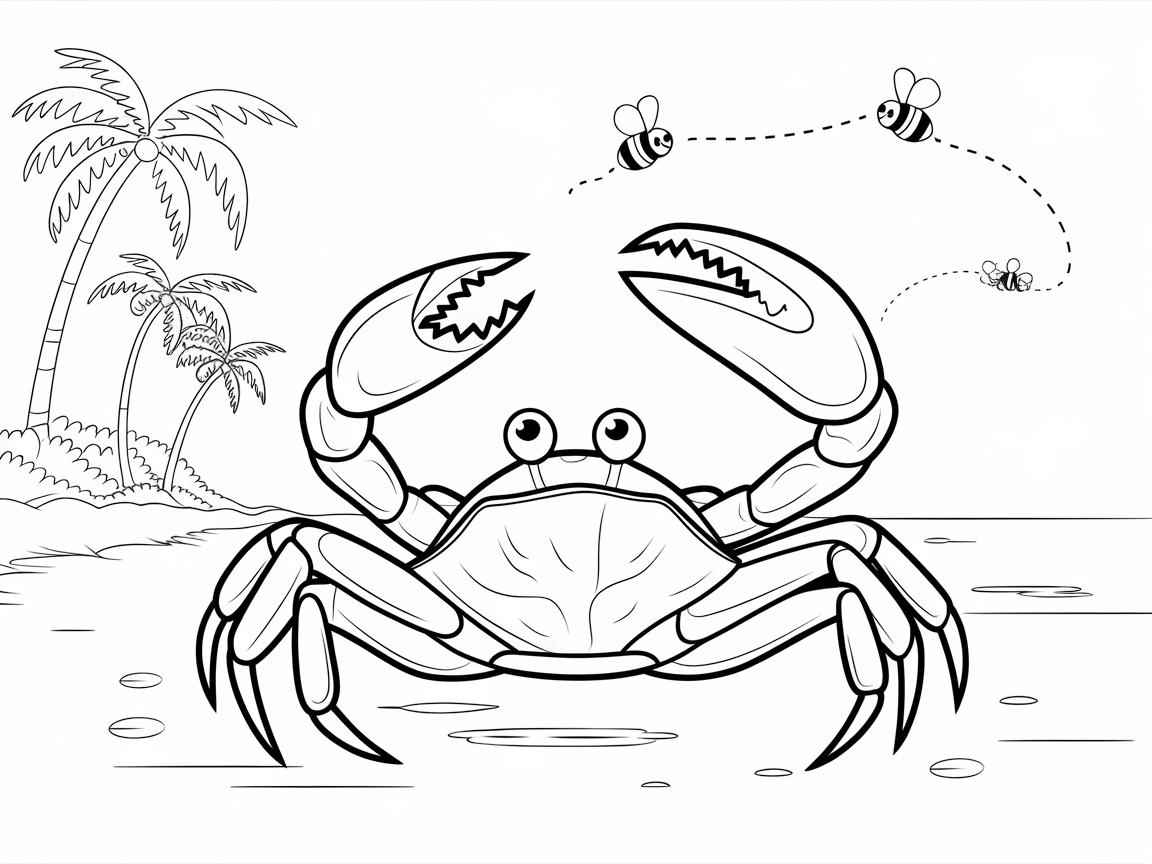 Crab and Bee Island Adventure