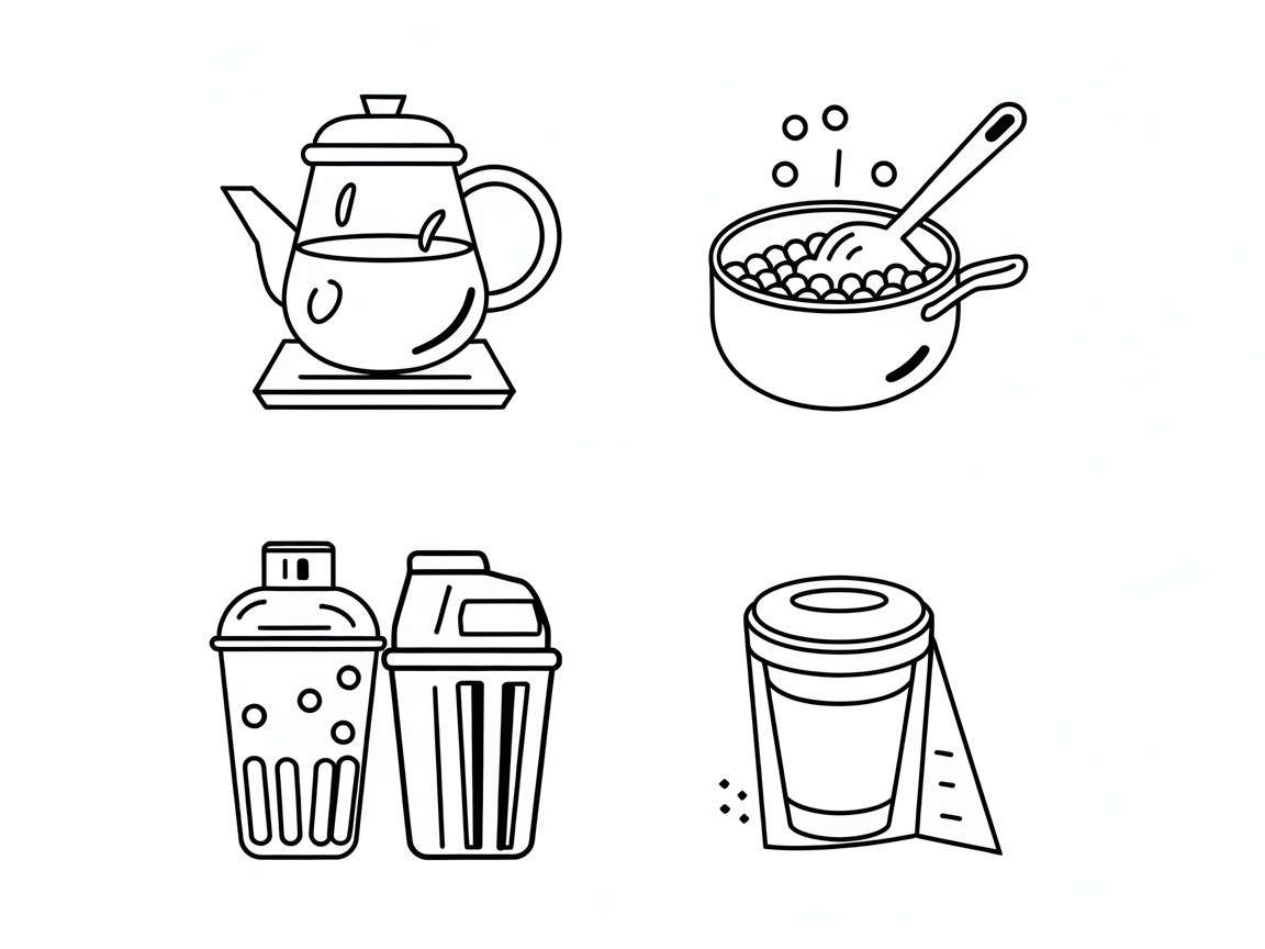Brew Up Fun with This Boba Essentials Page