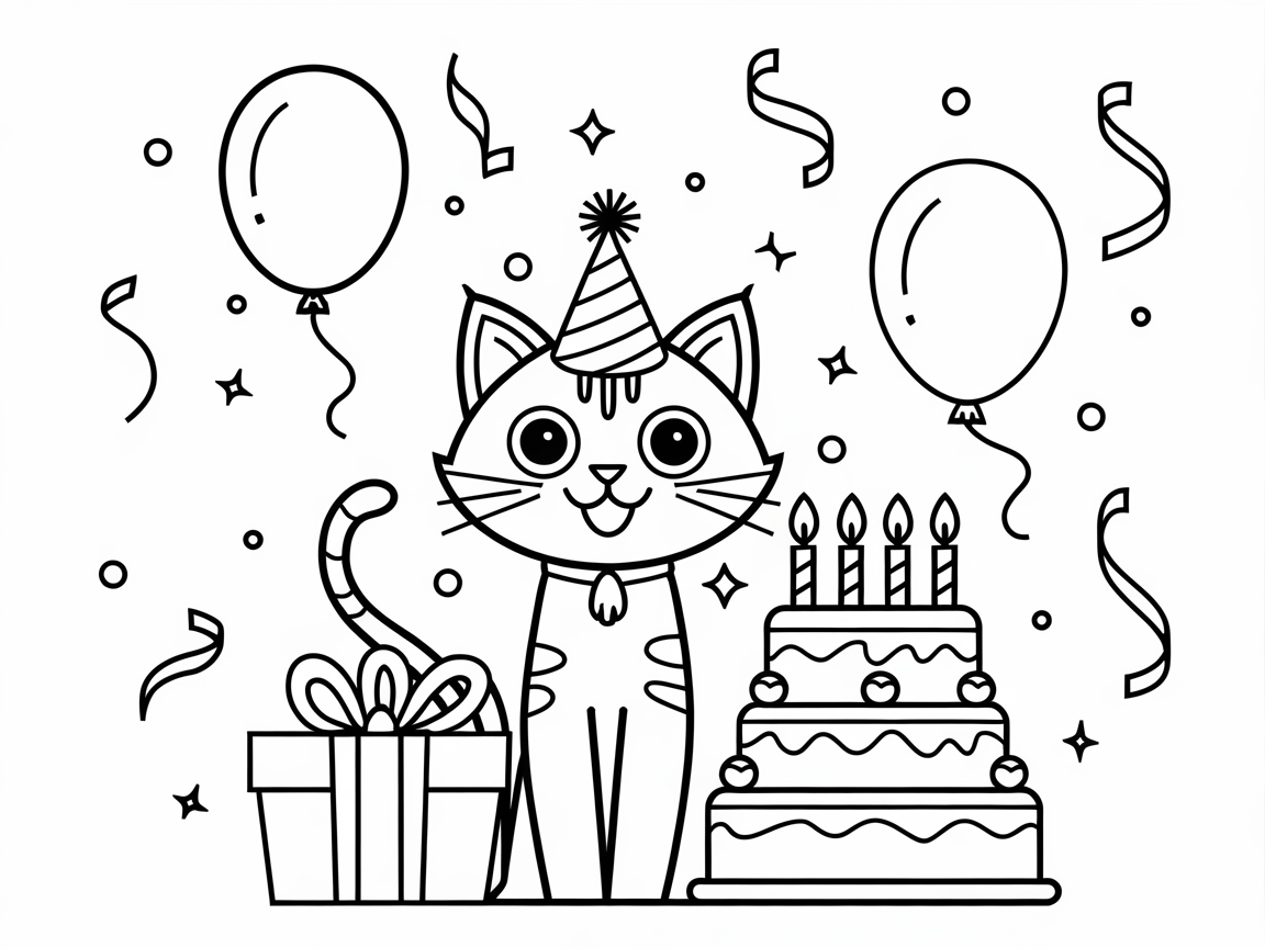 Celebrate with This Birthday Cat Bonanza