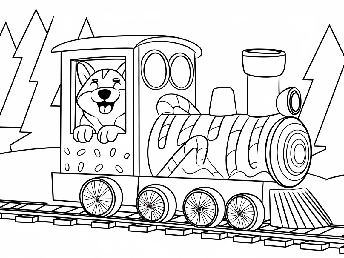 All Aboard the Corgi Express!