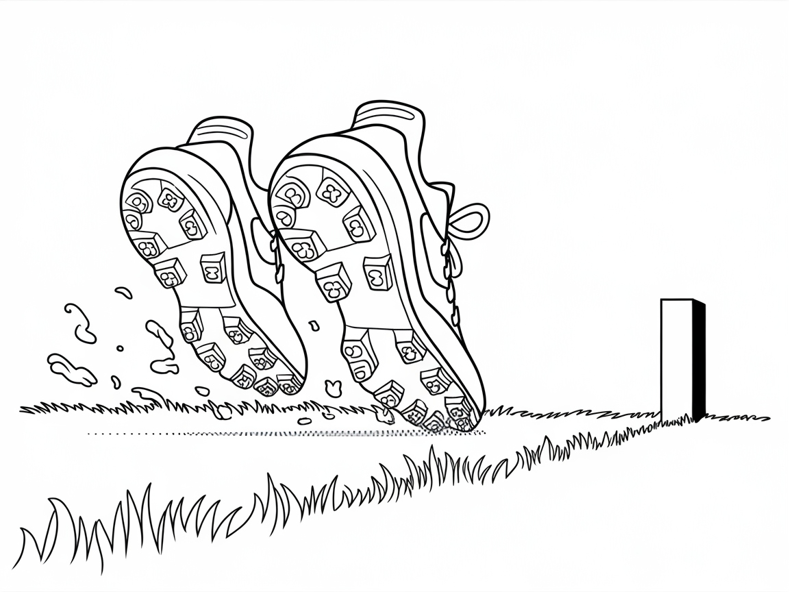 Get Ready to Color This Action-Packed Soccer Scene