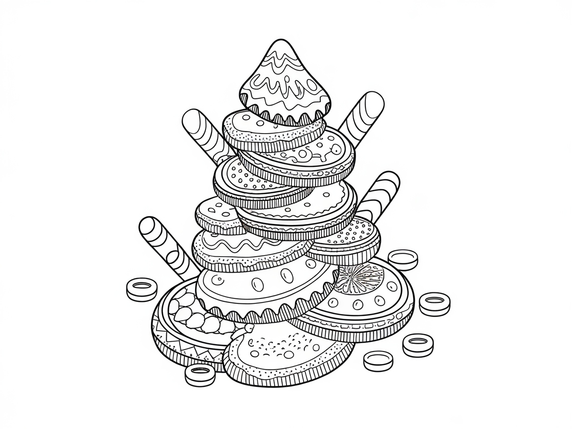 Sweet Treats Holiday Tower