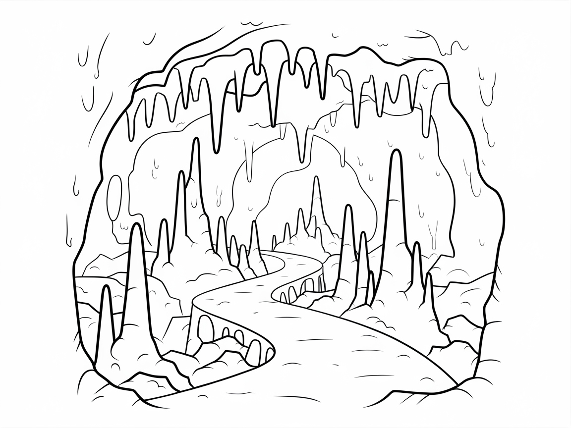 Stalactite and Stalagmite Spectacle