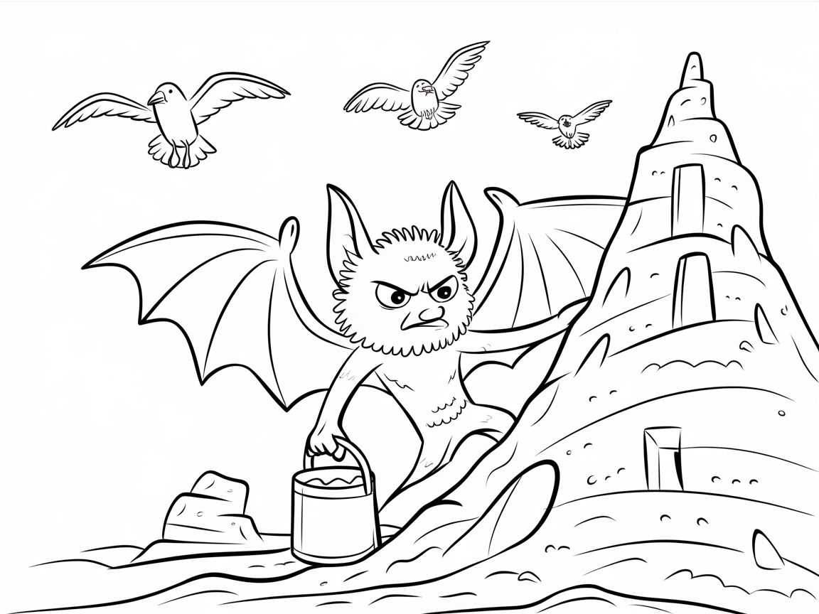 Create a Scene with This Bat