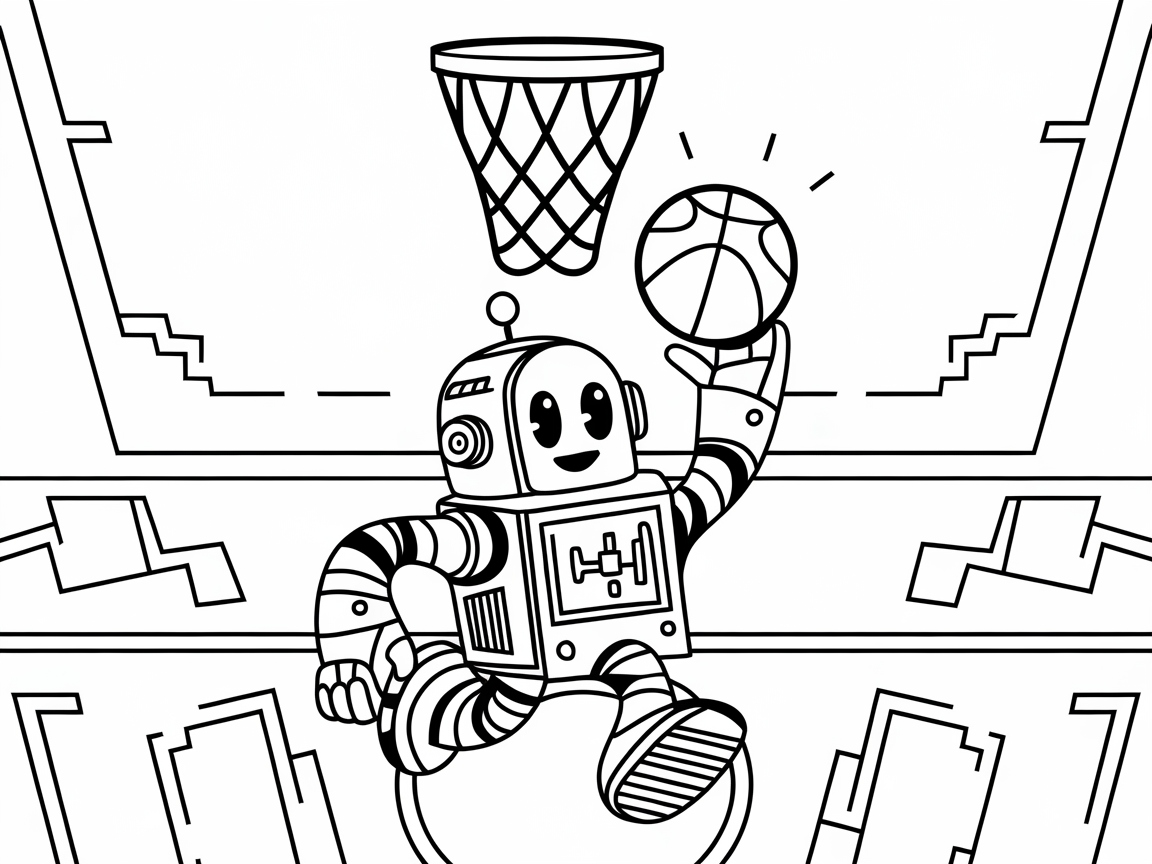 Robot Dunking Adventure