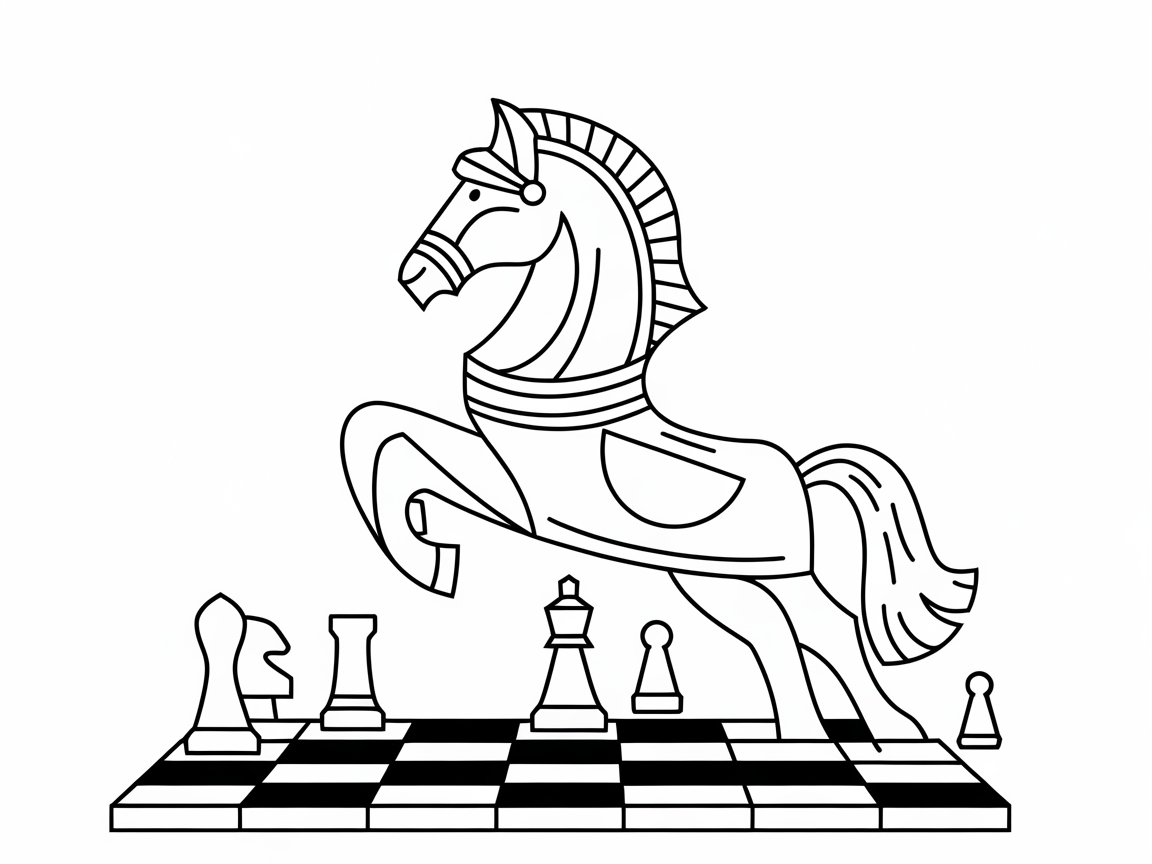 Bring This Dynamic Horse Chess Piece to Life