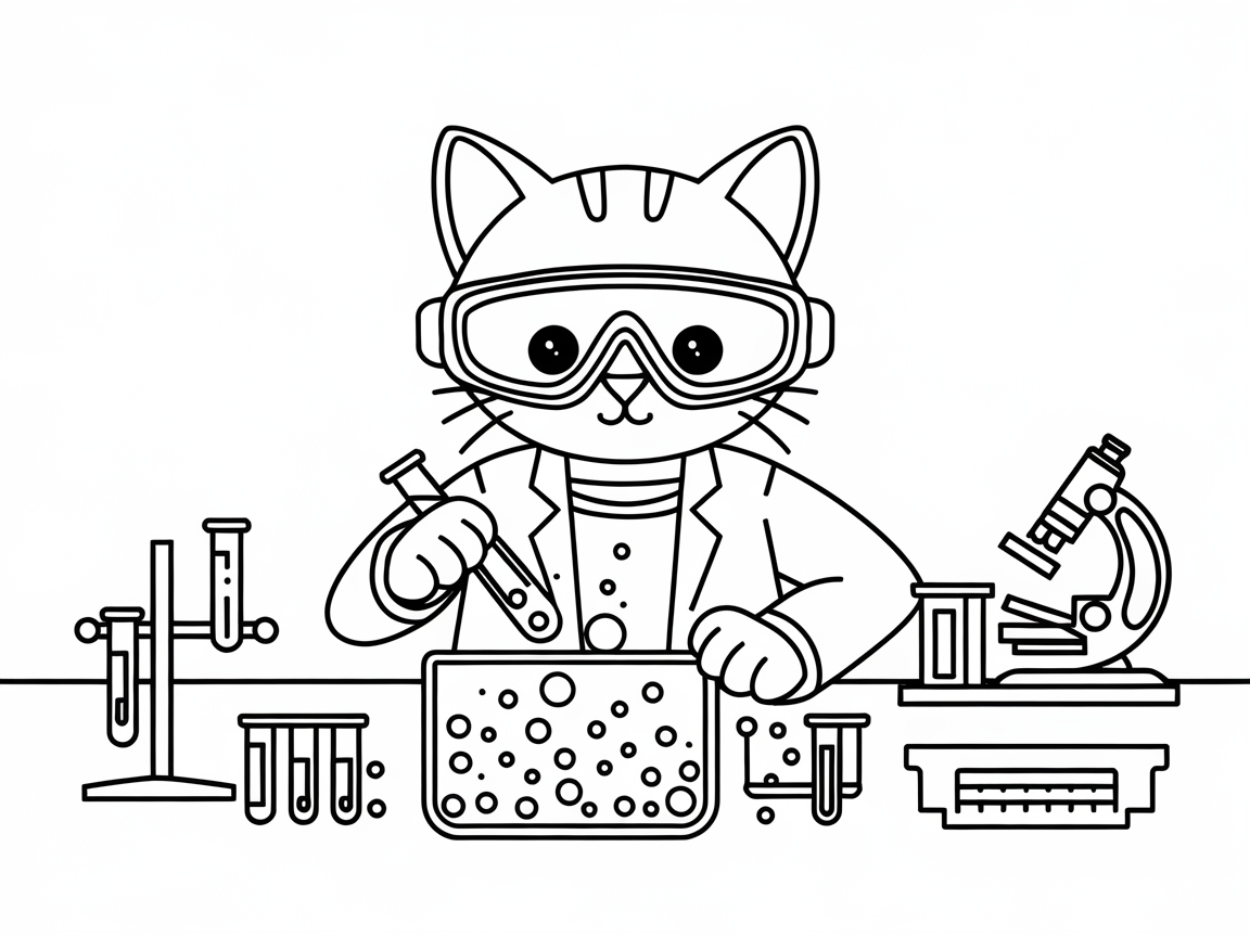 Explore Science Fun with This Lab Cat Experiment