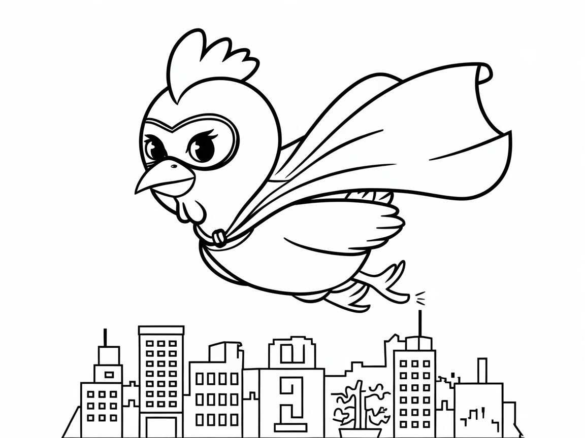 Fly High with This Superhero Chicken Adventure