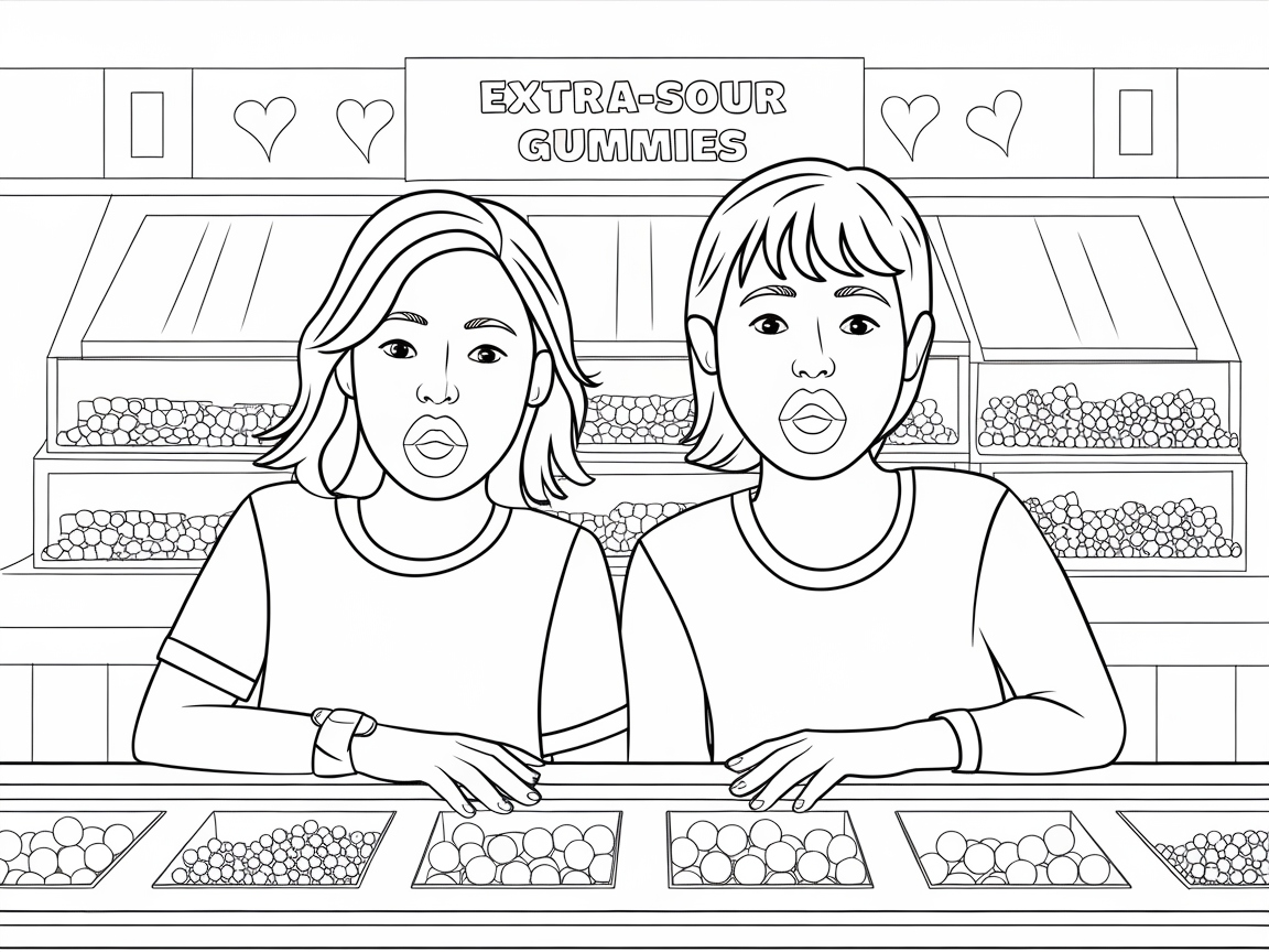 Extra-Sour Gummies Galore