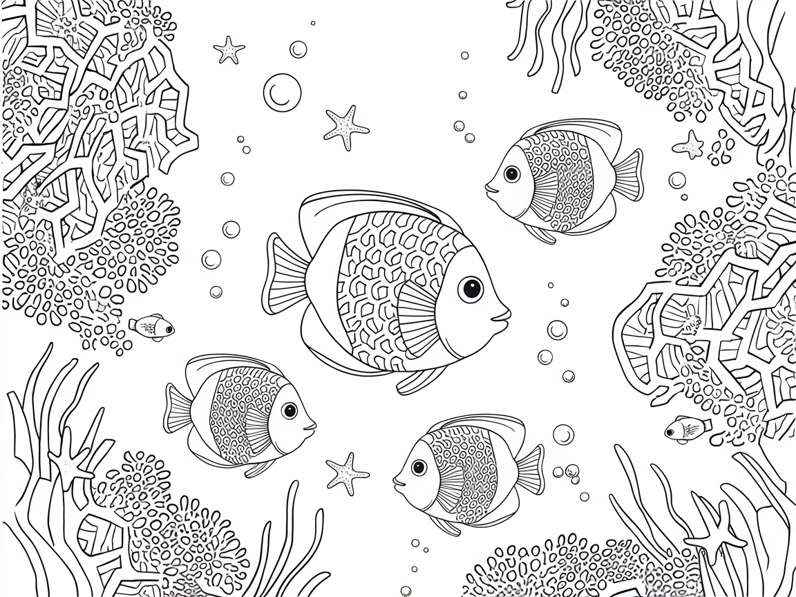 Dive into an Undersea Adventure with Tropical Fish