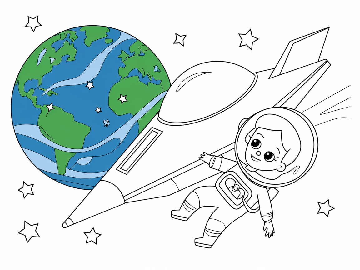 Blast Off with This Adorable Astronaut Adventure