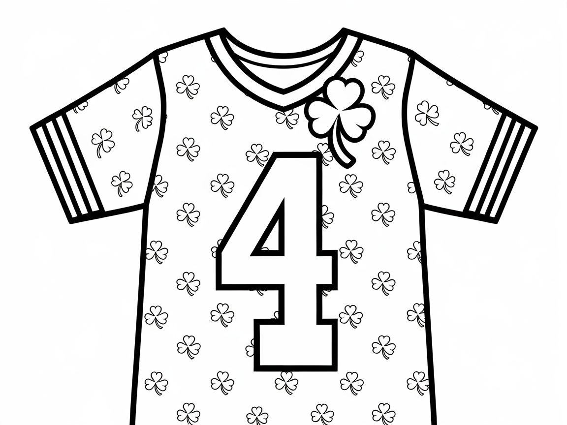 Add a Touch of Lucky Charm to This Shamrock Jersey Design